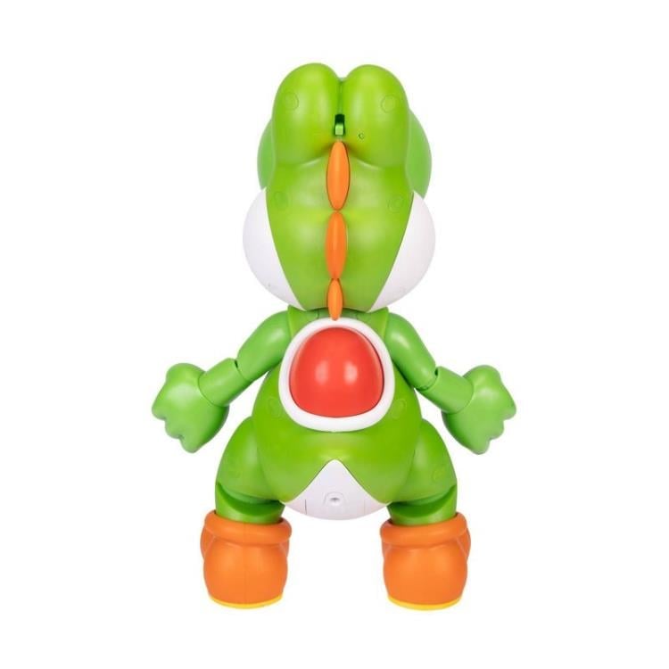 Jakks Pacific World of Nintendo Let's Go, Yoshi! 12-Inch Scale Interactive Figure - View 5