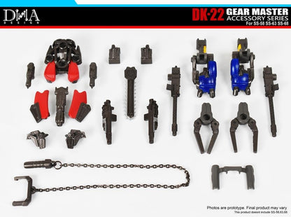 DNA Design DK-22 Gear Master Accessory Series Upgrade Kit Plastic Model Accessory Set - View 3