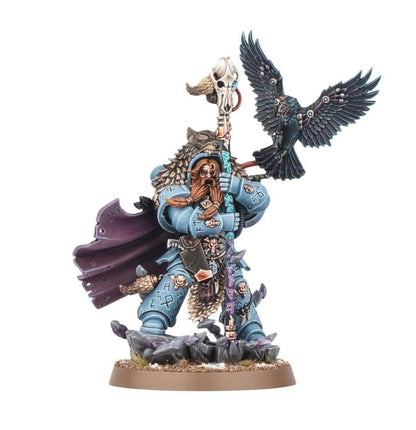 Games Workshop Warhammer 40,000 Space Wolves Njal Stormcaller Citadel Plastic Miniature - View 3