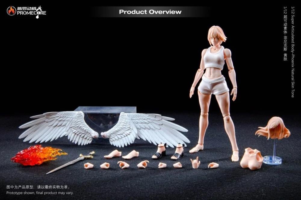Promecore Phoenix (Ver. 1) Super Articulated 1/12 Scale Action Figure - View 6