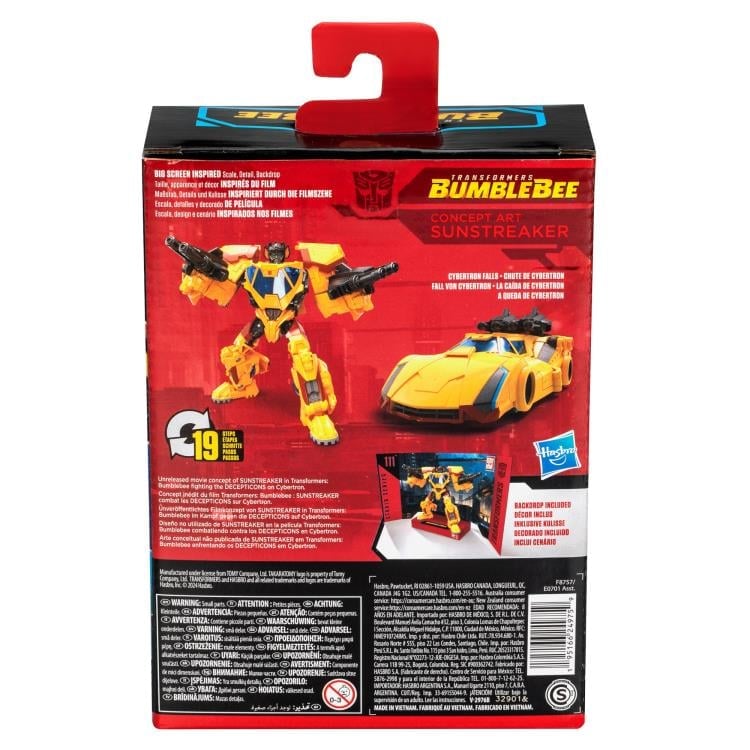 Hasbro Transformers Studio Series 111 Deluxe Class Concept Art Sunstreaker 3.5-Inch Action Figure - View 12