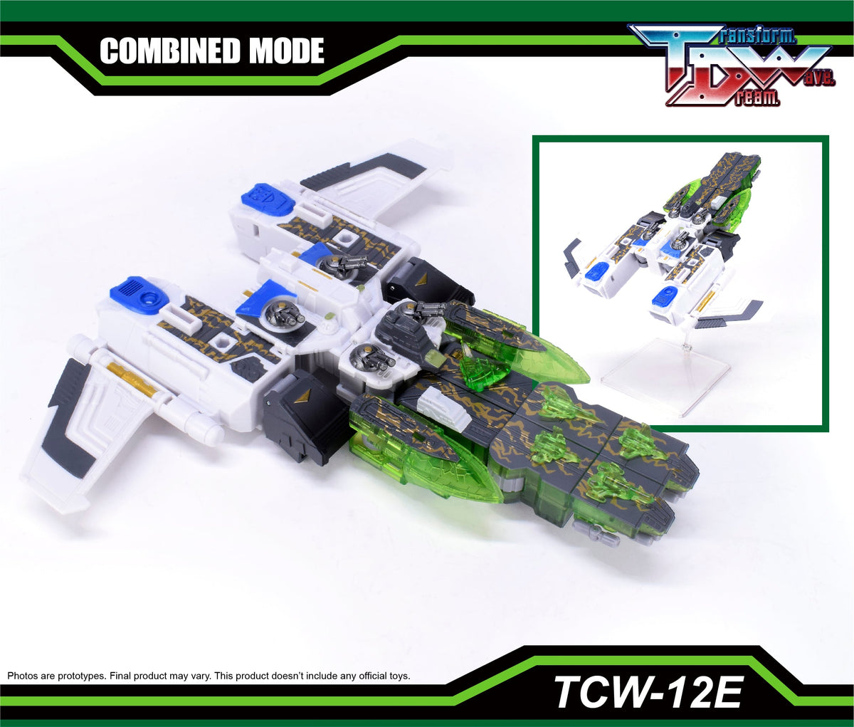 Transform Dream Wave TCW-12E Upgrade Kit in ABS and PVC - View 8