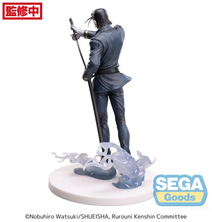 Sega Luminasta Rurouni Kenshin: Meiji Swordsman Romantic Story Hajime Saito PVC Figure, 8.3-Inch - View 11