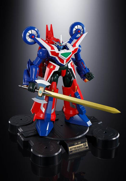 Bandai Tamashii Nations Getter Robot Go Soul of Chogokin GX-96X G Armriser Figure 8-Inch - View 7