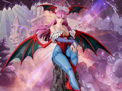 First 4 Figures Darkstalkers Morrigan Aensland True Form Ultra (Player 2 Variant) 7.7-Inch PVC Statue - View 2