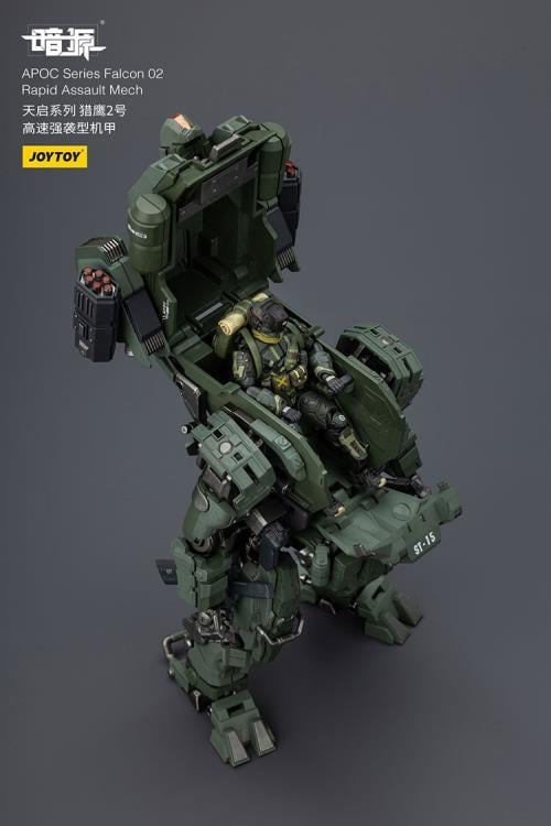 JoyToy Dark Source APOC Falcon 02 Rapid Assault Mech ST-8615 1/25 Scale 6.5-Inch Action Figure - View 12