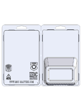 MOC Masters UV Protective Case for Hot Wheels (Standard) 20-Pack