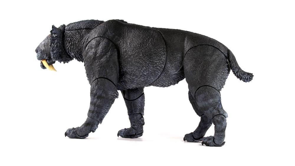 Creative Beast Studio Beasts of the Cenozoic Smilodon Populator Black Ver. 1/12 Scale Action Figure - View 9