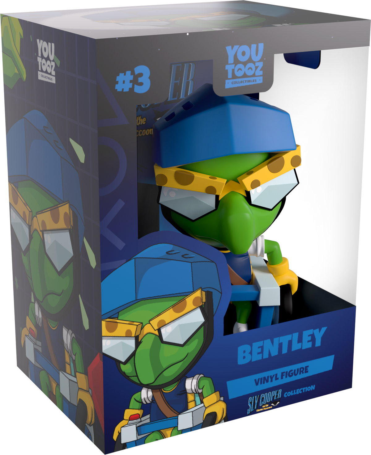 Youtooz Sly Cooper Bentley 4-Inch Vinyl Figure Collectible - View 6