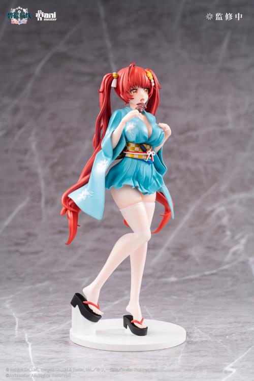 AniMester Azur Lane: Slow Ahead! Honolulu (Yukata Ver.) 1/7 Scale 9-Inch Figure - View 16