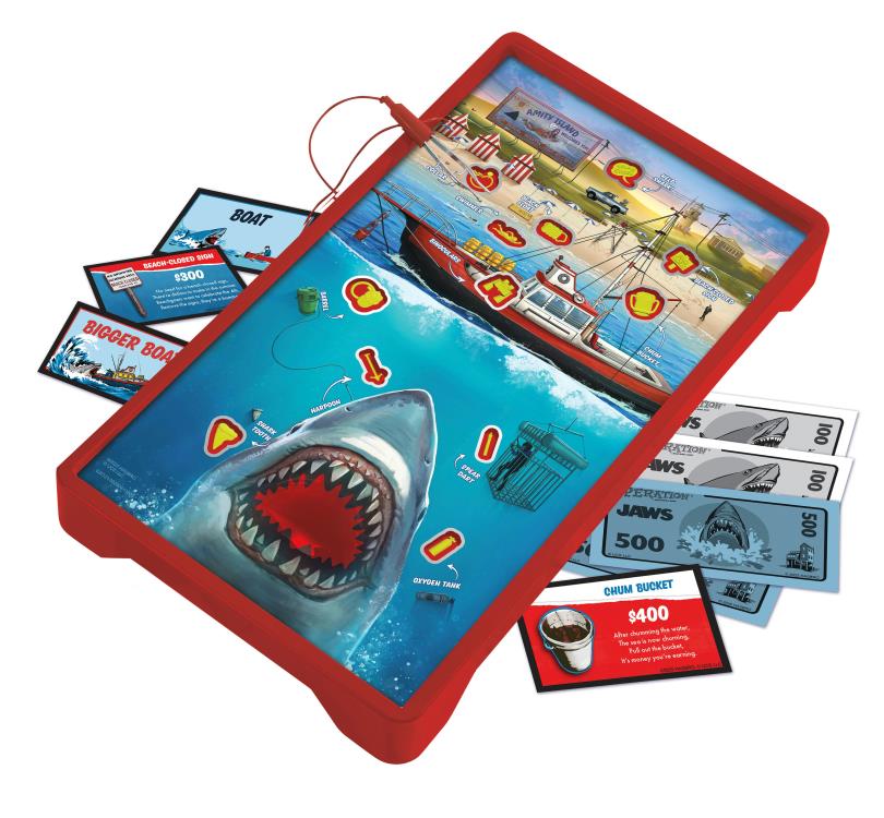 USAopoly Operation: Jaws 50th Anniversary Edition Board Game - View 3