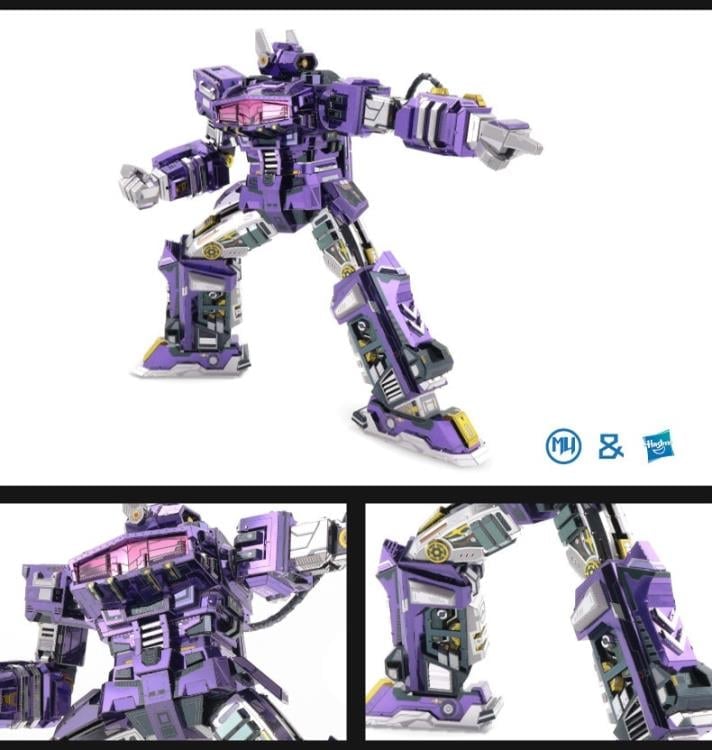 MU Model Transformers G1 Shockwave 3D Metal Puzzle Model Kit 8.3-Inch - View 6