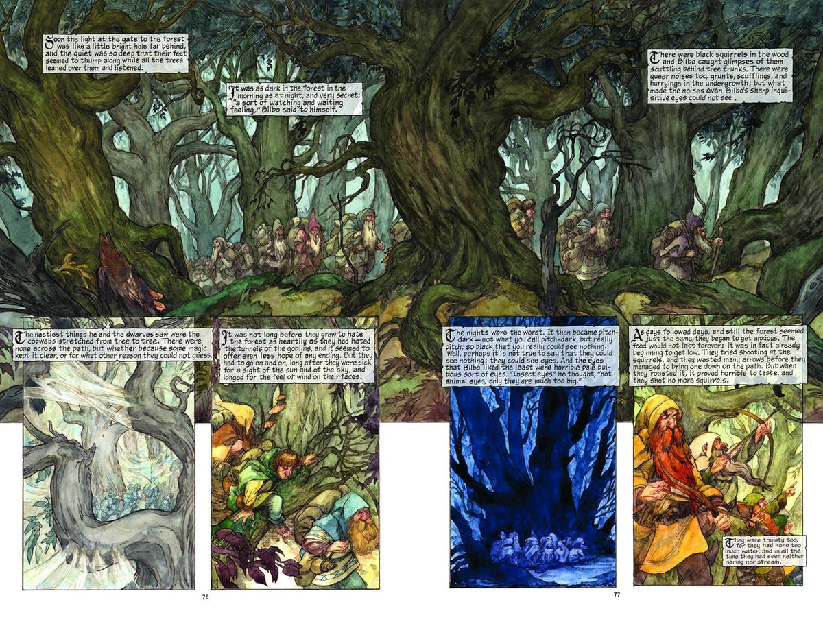HarperCollins The Hobbit: A Graphic Novel Revised and Expanded Edition - View 5
