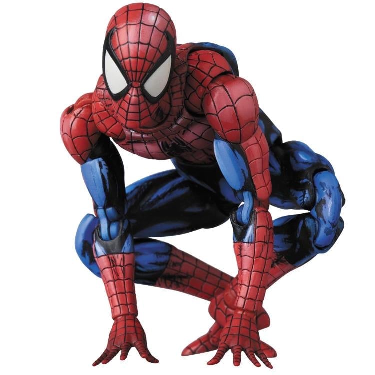 Medicom Toy Marvel The Amazing Spider-Man MAFEX No.108 Spider-Man Comic Paint 6-Inch Action Figure - View 6