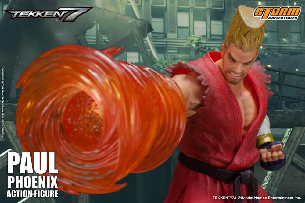 Storm Collectibles Tekken 7 Paul Phoenix 1/12 Scale Action Figure - View 23