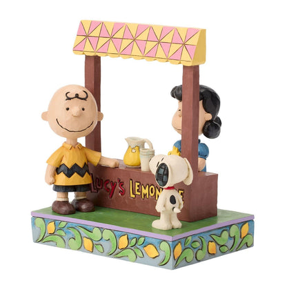 Enesco Peanuts Lucy's Lemonade Stand 5.91-Inch Resin Figurine by Jim Shore - View 5