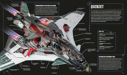 Marvel Studios Cross-Sections Book by DK Publishing - View 3