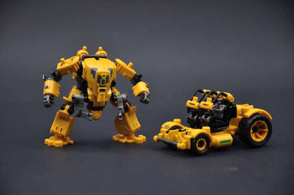 Rihio Multiabyss V-Link Mecha Defender + Construction (Yellow) 1/60 Scale Model Kit - View 3