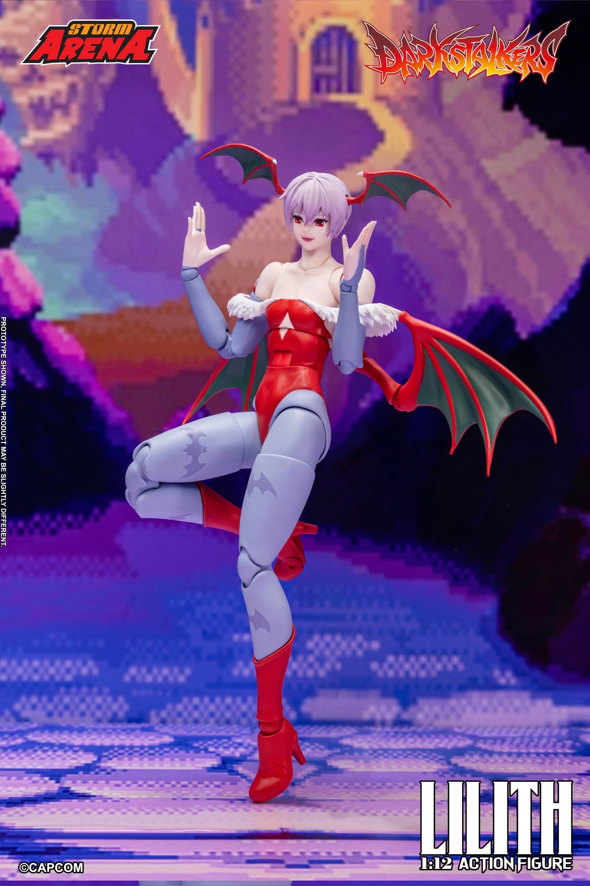 Storm Collectibles Darkstalkers Storm Arena Lilith 1/12 Scale Action Figure - View 7