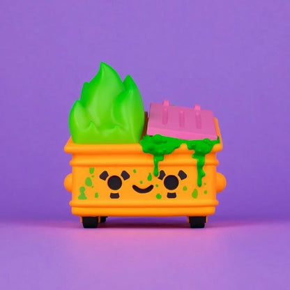 100% Soft Dumpster Fire Toxic Waste Radioactive Orange Edition 3.5-Inch Vinyl Figure - View 4