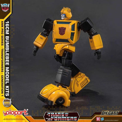 Yolopark Transformers Generation 1 AMK Pro Bumblebee 6.3-Inch ABS Model Kit with Spike - View 5