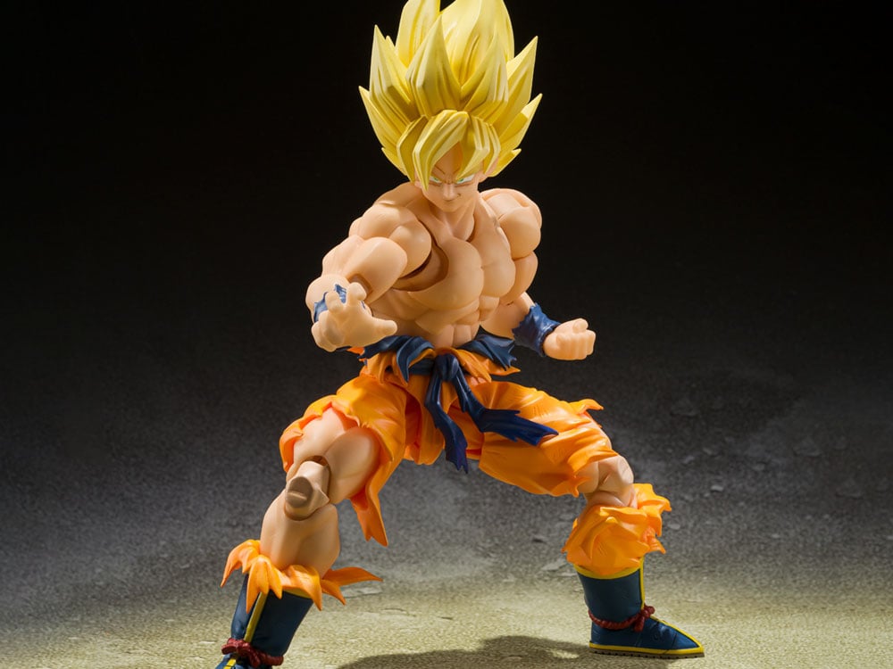 Bandai S.H.Figuarts Dragon Ball Z Super Saiyan Goku Legendary Super Saiyan 6-Inch Action Figure - View 2