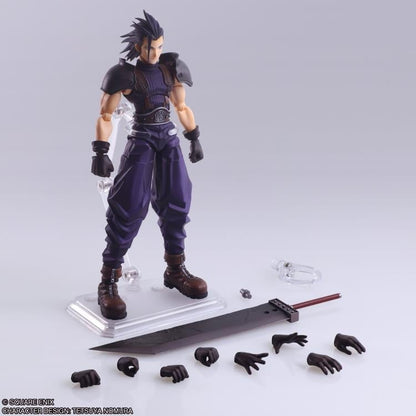 Square Enix Final Fantasy VII Bring Arts Zack Fair Action Figure, 6-Inch - View 10
