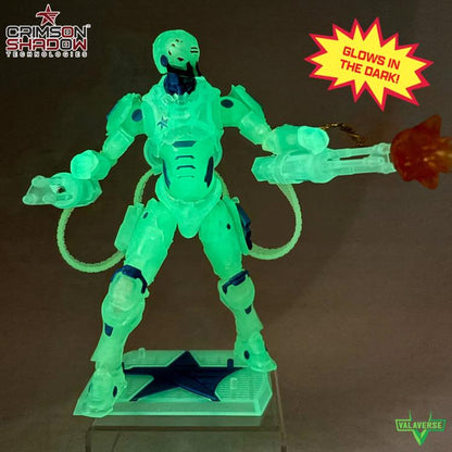 Valaverse Action Force Crimson Shadow Technologies Praetorian Pyre 1/12 Scale Plastic Action Figure - View 4