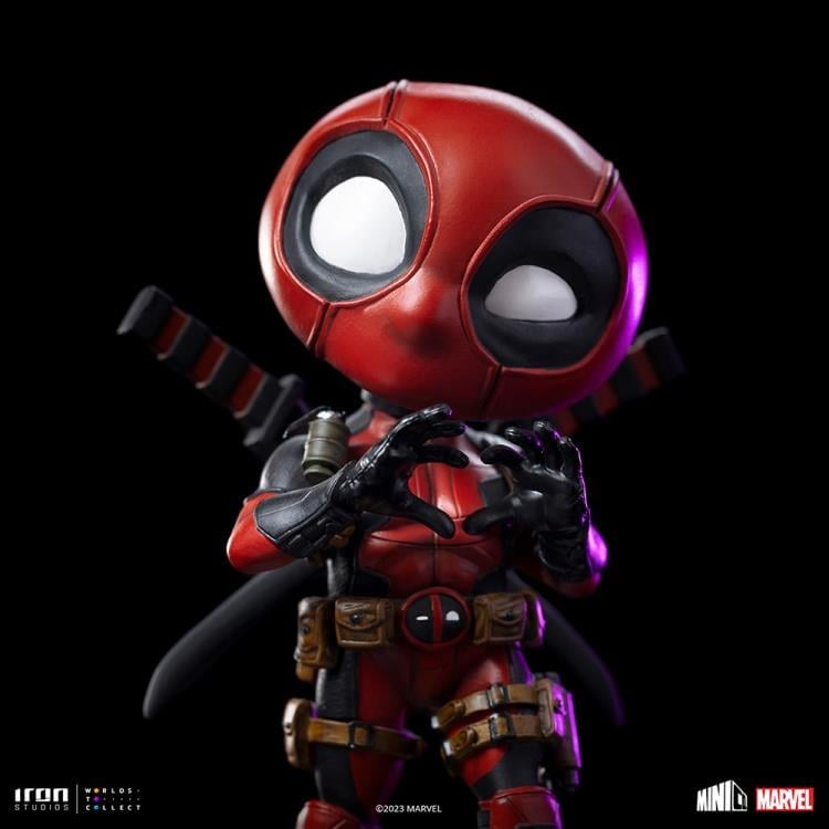 Iron Studios Marvel X-Men MiniCo Deadpool Collectible Figure (6-Inch) - View 9