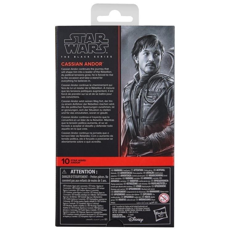 Hasbro Star Wars: The Black Series 6-Inch Cassian Andor from Andor Plastic Action Figure - View 11