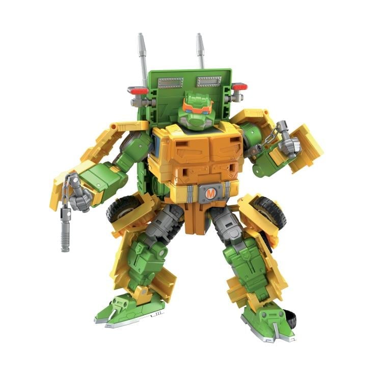 Hasbro Transformers Collaborative Teenage Mutant Ninja Turtles x Transformers Party Wallop 7-Inch Figure - View 21