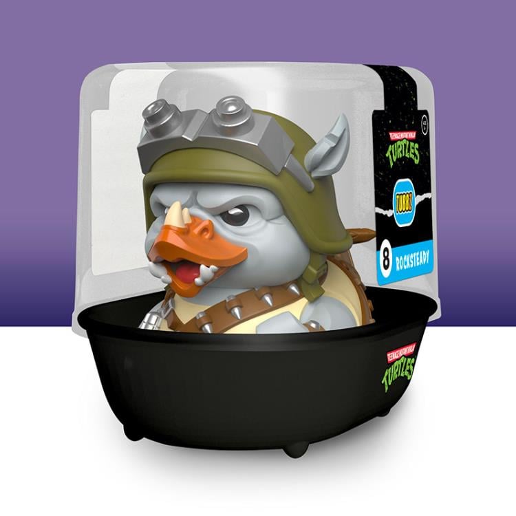 Numskull Teenage Mutant Ninja Turtles Tubbz Rocksteady (First Edition) 3.54-Inch PVC Collectible - View 8