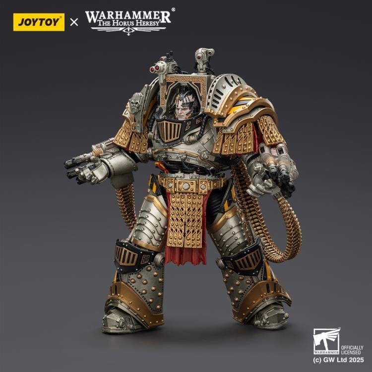 JoyToy Warhammer The Horus Heresy Iron Warriors Perturabo, Primarch of the IVth Legion 1/18 Scale Action Figure (7-Inch) - View 16
