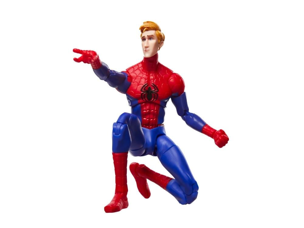 Hasbro Spider-Man: Across the Spider-Verse Marvel Legends Peter Parker Plastic Action Figure - View 7
