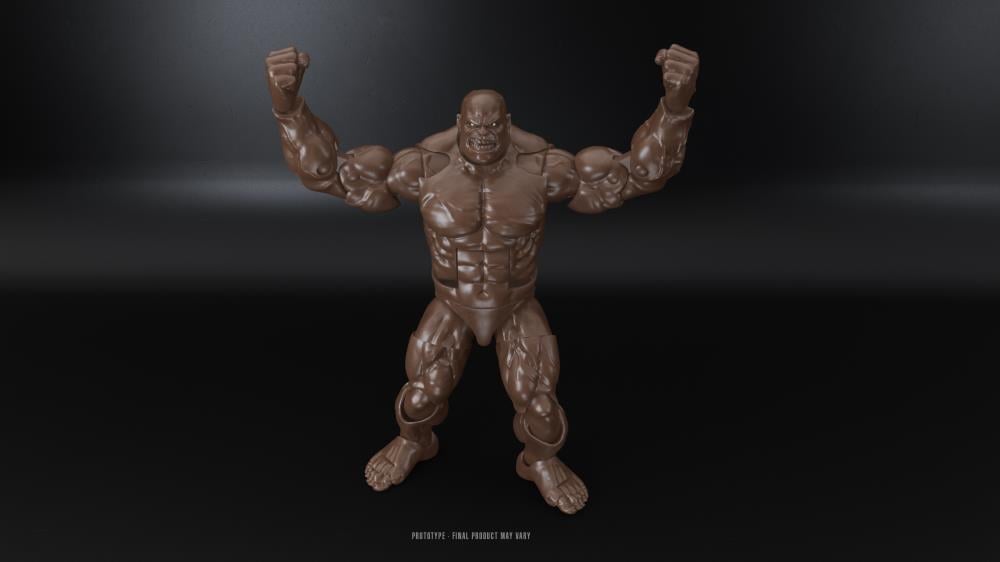 BigBadWorkShop Project Atlas (Brown Ver.) 1/12 Scale Customizing Action Figure, 9-Inch - View 4