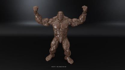 BigBadWorkShop Project Atlas (Brown Ver.) 1/12 Scale Customizing Action Figure, 9-Inch - View 4