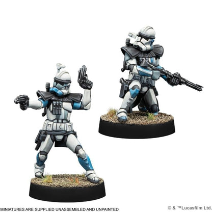 Atomic Mass Games Star Wars: Legion ARC Troopers Unit Expansion Miniatures for the Legion Game - View 4