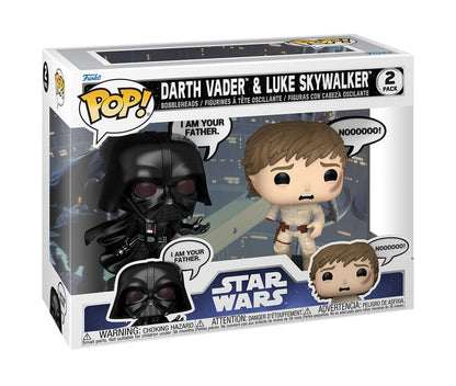 Funko Pop! Star Wars Darth Vader and Luke Skywalker (I Am Your Father) Vinyl Figure Two-Pack - View 3