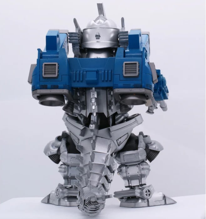 Fujimi Godzilla Against Mechagodzilla (2002) Chibimaru Mechagodzilla (Type-3 Kiryu Heavy Armament Ver.) Model Kit - View 4