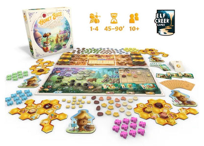 Elf Creek Games Honey Buzz Bee-Themed Tabletop Board Game - View 5