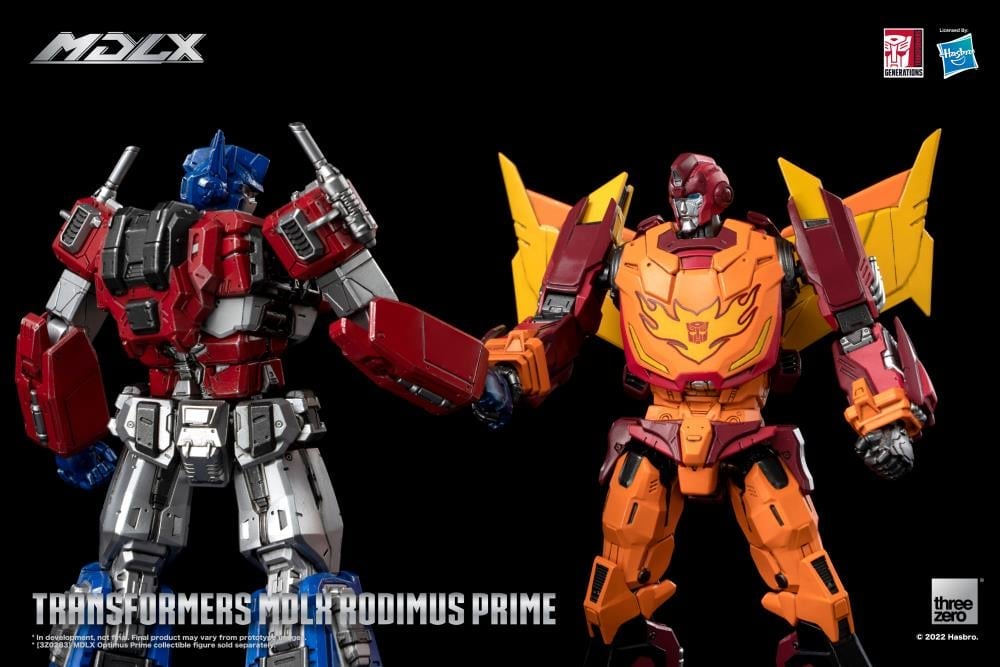 threezero Transformers MDLX Articulated Figures Series Rodimus Prime 7.1-Inch Action Figure - View 15