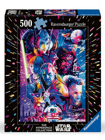 Ravensburger Star Wars The Hyperspace Collection The Phantom Menace Large Format 500-Piece Jigsaw Puzzle