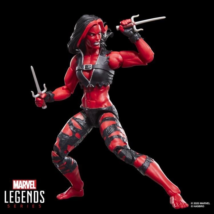 Hasbro Hulk Marvel Legends Red She-Hulk Action Figure - View 3