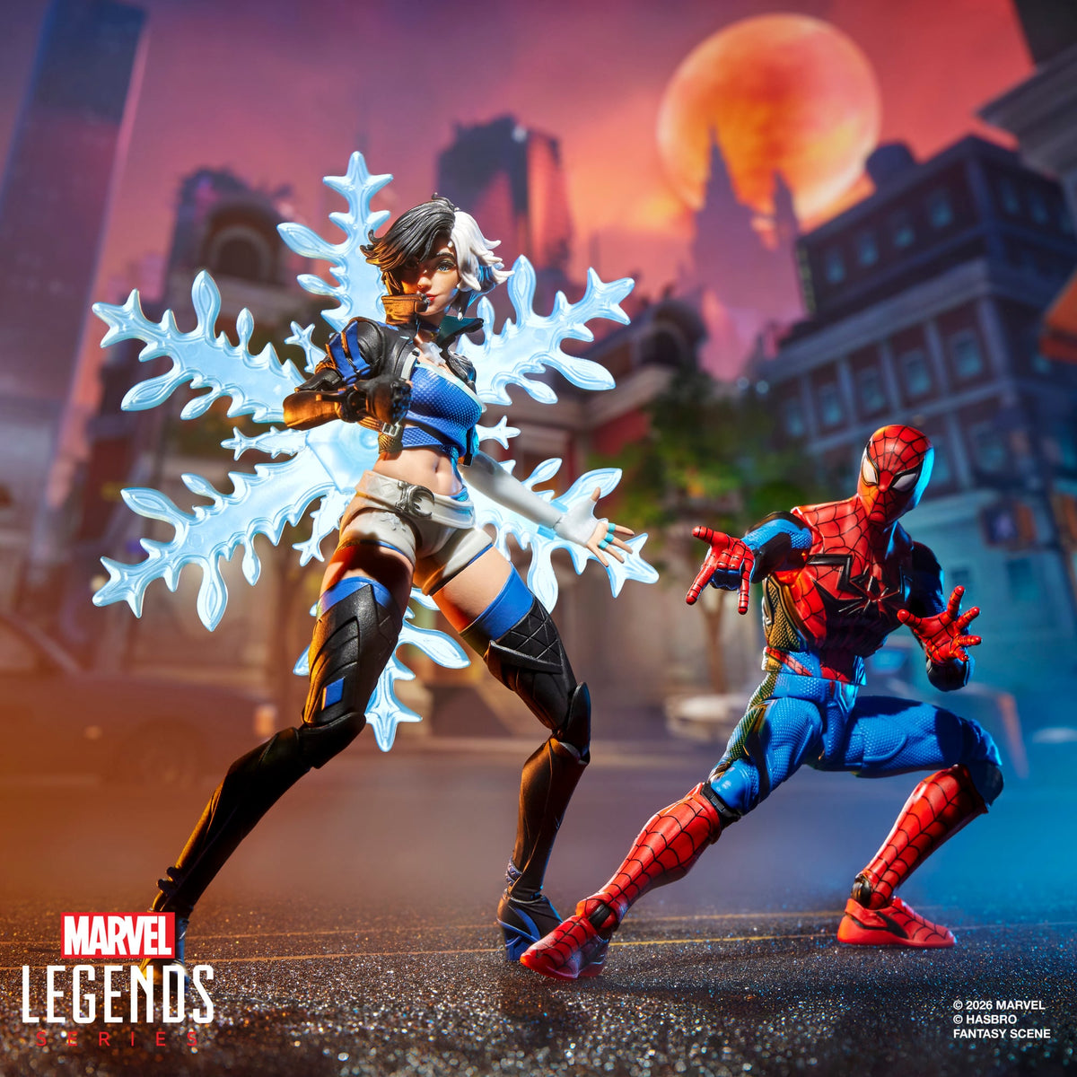 Hasbro Marvel Rivals Marvel Legends Spider-Man and Luna Snow Action Figure Two-Pack - View 4