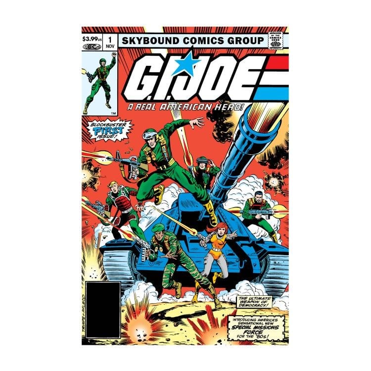 Super7 G.I. Joe ReAction+ Comic Collector Series Cobra Commander Action Figure and Comic Set - View 5