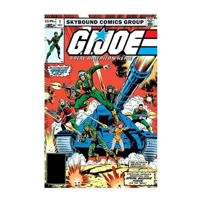 Super7 G.I. Joe ReAction+ Comic Collector Series Cobra Commander Action Figure and Comic Set - View 5