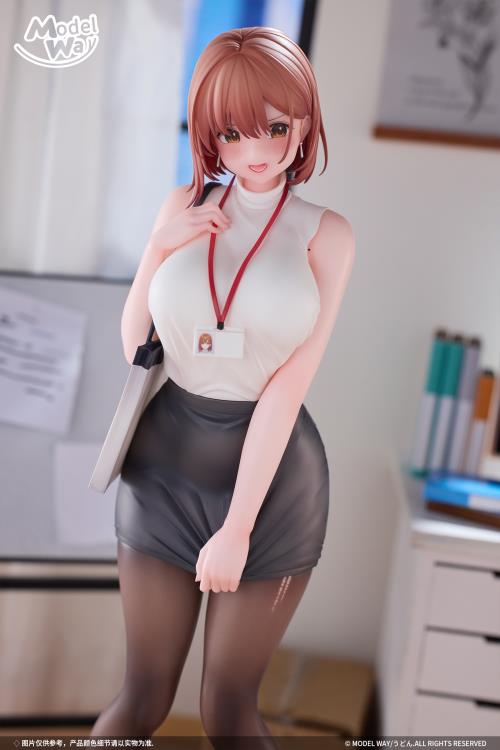 ModelWay Udon Illustration OL-chan 1/6 Scale Figure 11-Inch - View 7