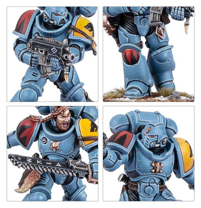 Games Workshop Warhammer 40,000 Space Wolves Grey Hunters Citadel Plastic Miniatures Set - View 4