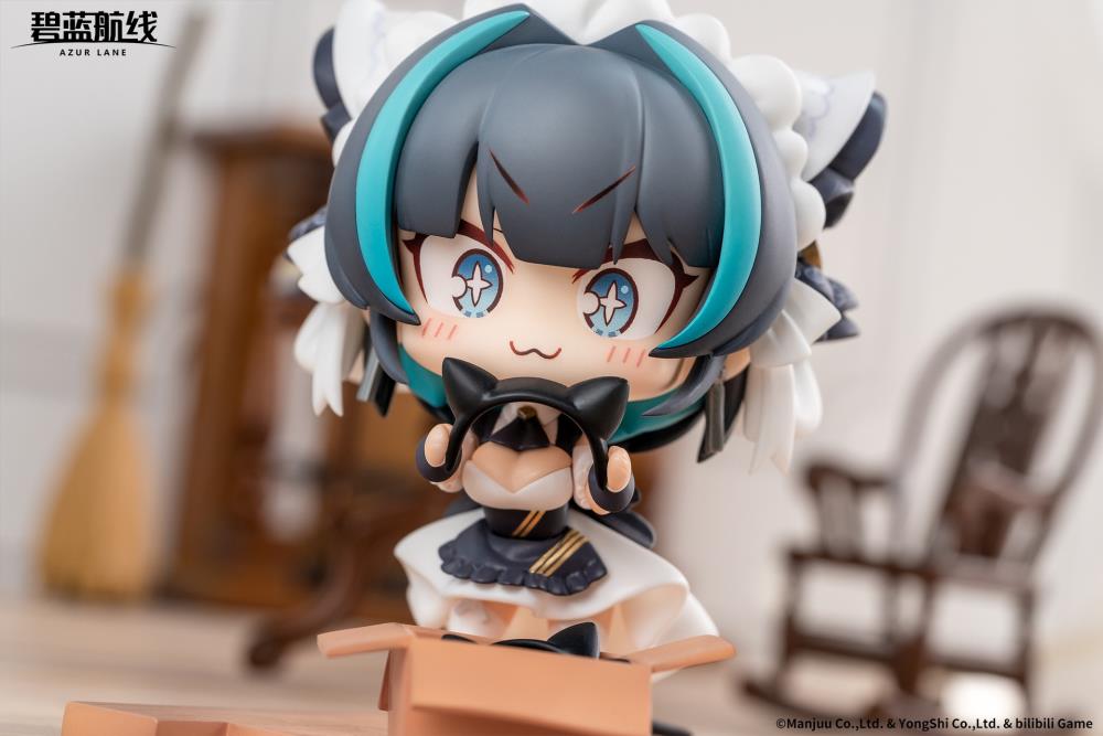 Apex Azur Lane JUUs Time Chibi Chara Series HMS Cheshire Deformed Scale Figure 3-Inch - View 14