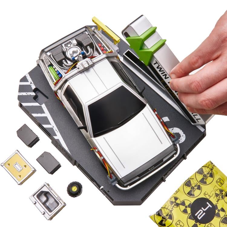 Numskull Back to the Future Countdown Character Time Machine Plastic Model Kit - View 33